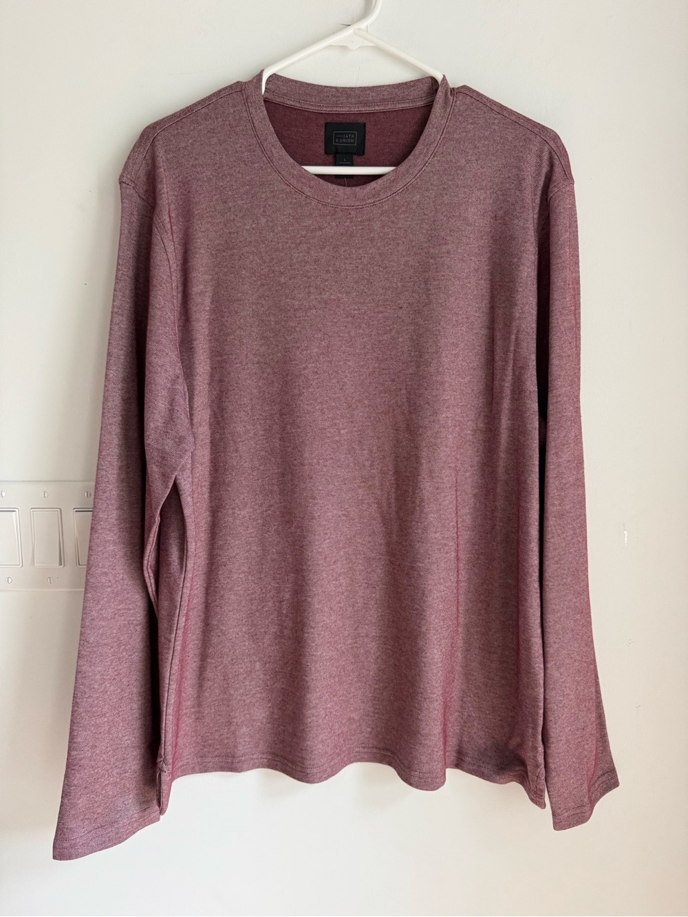 14th & Union Men’s Long Sleeve Top Size L NEW Casual Work